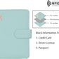 Melsbrinna Rfid Passport Holder for Travel women/Men, Cute Passport Wallet Rfid Blocking Card Slots, Rfid Passport Cover/CaseTravel Wallet, Passport Book Holder (1, Green1)