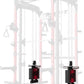 RitFit M1 & M1 Pro Smith Machine with Cable Crossover System, Multi-Function Squat Rack Power Cage for Home Gym, Power Rack and Packages
