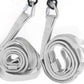 8.2ft 2.5m Aerial Straps Ropes Yoga Aerial Acrobatics Body Aerial Loop Trapeze Circus Apparatuses Equipment Three-Layer Straps 1 pairs