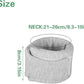 Cat Neck Brace, Adjustable Breathable Elizabethan Collar for Pet After Surgery Recovery Cat Neck Cervical Cone for Small Medium Dogs Puppies Kittens with Neck Circumference 8.2-10.2 Inch (Grey, S)