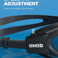 OMID Swim Goggles, P2 Polarized Swimming Goggles for Men Anti-fog Goggles Swimming for Adult Women