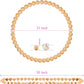RR ROUND RICH DESIGN Wooden Hula Weighted Exercise Hoop for Fitness (Do Not Copy Patented Products) Natural