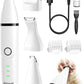 oneisall Cat Grooming Kit, 3 in 1 Quiet Cat Clippers for Thick Matted Paw Hair Trimmer, Heavy Coat Butt Shaver Cordless Pet Clippers Fur Trimmer for Dogs and Other Small Animals at Home Travel