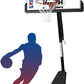 IGL Basketball Hoop Outdoor with 52 Inch Shatterproof Backboard, 10FT Height Portable Basketball Hoop Outdoor, Adjustable Basketball Goal System