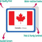 Menique Flags of The Americas Memory Matching Game – Spanish Edition – 70 Cards (35 Pairs) with Flags, Countries & Capitals – Educational Matching Game in Spanish for Kids and Adults