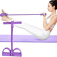 Multi-Function Tension Rope – 4 Tube Resistance Bands with Handles – Sit Up Exercise Equipment Home Gym Tummy Trainer for Men Women