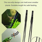 4Pcs Aquascaping Tools Kit, Long Stainless Steel Aquarium Plant Tools with Black Anti-rust Coating, Aquarium Tweezers, Scissors, and Scrapers for Aquascaping Cleaning（Magnetic Tool Holder）
