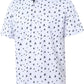 Men's Golf Polo Shirts Short Sleeve Striped Performance Moisture Wicking Dry Fit Golf Shirts for Men