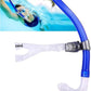 Swim Snorkel for Lap Swimming,Adult Swimmers Snorkeling Gear for Swimming Snorkel Training in Pool and Open Water,Snorkle Center Mount Silicone Mouthpiece One-Way Purge Valve
