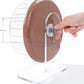 Niteangel Super-Silent Hamster Exercise Wheels: - Quiet Spinner Hamster Running Wheels with Adjustable Stand for Hamsters Gerbils Mice Or Other Small Animals (M, Brown)