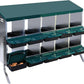 Chicken Nesting Box, 10 Hole 2 Layer Hen Nest Box with Legs, Roll Away Eggs Laying Boxes,Cleanable Pull Out Hen Roosting Boxes