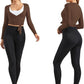 Women Tie Front Shrug Long Sleeve Bolero Cardigan Lightweight Casual Tops