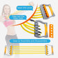 TOCO FREIDO Chest Expander | Arm Training, 5 Tubes Ajustable Arm Strength Trainer, Exercise Resistance Bands for Home Fitness Muscle Training Body Building