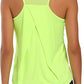 Aeuui Womens Workout Tops for Women Racerback Tank Tops Mesh Yoga Shirts Athletic Running Tank Tops Sleeveless Gym Clothes