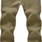 YSENTO Men's Fleece Lined Ski Snow Pants Winter Waterproof Softshell Insulated Hiking Cargo Pants
