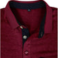 Men's Casual Polo Shirts Classic Button Basic Short Sleeve Shirt Solid Color Cotton Tees Golf Stylish Tops