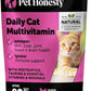 Cat Multivitamin Chews - Cat Treats for Health + Immune, Joint Support, Skin & Coat, and Digestion - Omega 3s, Lysine & Probiotics for Cats, Vitamins for Cats - Chicken (90-Day Supply)