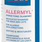 Allermyl Piroctone Olamine Medicated Pet Shampoo - Hypoallergenic Shampoo for Dogs and Cats, Soothing and moisturizing Dog Shampoo for Allergic Skin (by Virbac)