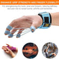 Finger Strengthener Hand Grip Strength Trainer Finger Extension Stretcher Exerciser Hand Rehab Work Out Relieve Pain Arthritis and Grip Training Krdebasai 40LB