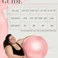 Yoga Ball for Exercise, Pilates Set, 4 Sizes Fitness Ball for Workout, Birthing, Pregnancy, Physical Therapy- Pump Included