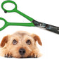 Tiny Trim 4.5" Ball-Tipped Scissor for Dog, Cat and all Pet Grooming - Ear, Nose, Face & Paw - Scaredy Cut's small Safety Scissor