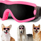 Medium Dog Sunglasses with Adjustable Strap UV Protection, Winproof Puppy Sunglasses, Suitable for Dogs Eyes Protection，Soft Dog Goggles
