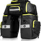 Rhinowalk Bike Pannier Bag Set for Bicycle Cargo Rack Saddle Bag Shoulder Bag Laptop Pannier Rack Bicycle Bag Professional Cycling Accessories 3 in 1