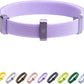 Safety Cat Collar and ID Tag Set - Elastic Quick Release, Non Breakaway Cat Collar Personalized Anodized Aluminum Engraved Pet Name Tag, Lightweight for Kitten Small Large Cat
