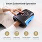 FIT KING Hand Massager, Finger Wrapped Design for More Relaxation, Large Space for Both Men and Women, Ideal Gift (Blue)
