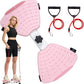 Waist Twister Machine with Resistance Bands - 300 lbs Weight Capacity, Non-Slip Twist Board, Noiseless Ab Twister for Belly Fat Loss, Home Gym Equipment for Women/Men