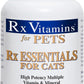 Rx Vitamins Essentials for Cats - Vitamin & Mineral Multivitamin Supplement - Add to Wet or Dry Cat Food - Powder 4 oz