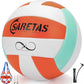 Beach/Water/Sand Volleyballs, Outdoor/Indoor Official Size, Soft Touch Volleyball for Beginners, Cute Volley Ball for Girls/Kids/Youth, Ideal Gifts with Pump for Backyard, Pool, Middle School