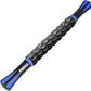Muscle Roller Stick for Athletes - Deep Tissue Fascia Blaster & Roller Massager for Myofascial Pain Relief - Handheld Physical Therapy & Recovery Tool(Blue black-18 inch)