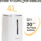 FUKUMARU Automatic Cat Feeder, 4L Dog Feeders with Double Bowls, Support DIY Meals and Timed Control WiFi Cat sFood Dispenser, Suit for Most Pet Food