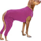 Nanaki Dog Wound Care Shirt, Dog Leg Sleeve To Stop Licking Rear Leg And Abdomen, Doggy Surgery Suit Female Spay,Doggy Onesie For Surgery Female Male, Pet Surgical Recovery Suit Pet Wound Heal Clothes