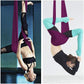 Aerial Yoga Swing Set with 2 Extension Straps - Anti-Gravity Aerial Yoga Hammock Sling for Inversion Exercises, Indoor Outdoor Home Gym Fitness Equipment