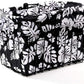 Cruiser Candy Bike Basket Liner Waterproof, Universal Fit for Most Bike Baskets, Stylish 2in1Tote, Bike Basket Cover, EBiKE Front Wire Or Wicker Bike Baskets Fits Up to 15x12x10