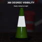 OrangeStar 18" Heavy Duty Traffic Cones 8-Pack Green Safety Cones with Reflective Strip for Construction, Parking Lots, Roadwork, Weatherproof, Stable Base for Traffic Control, Events, Emergency