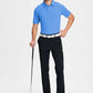 Esabel.C Jacquard Golf Shirts for Men Moisture Wicking Short Sleeve Performance Dry Fit Active Mens Polo Shirts