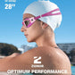 ZIONOR Swim Goggles, G1 SE Swimming Goggles Anti-fog for Adult Men Women