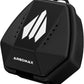 ARGOMAX Sports Lip Guard Case with Clip, Specializing Storage of Mouthguards with Lip Protection. Compatible with Various Brands of Football Lip Guard, Black+White.