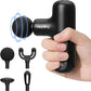 Mini Massage Gun Deep Tissue, Handheld Portable Mini Travel Size Percussion Deep Tissue Massager with 4 Attachments & 5 Speeds,Ideal Gift for Men & Women, Black