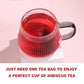TEARELAE - Hibiscus Tea Bags - 2g x 80 Count - 100% Pure Hibiscus Flowers - Country of Origin Nigeria - Non-GMO - Caffeine-free - Aid Digestion & Support Heart Health