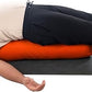 Yogikuti Iyengar Yoga Bolster for Restorative Yoga and Meditation – Lightweight Cotton Support Pillow with Handle for Easy Carry, Versatile for Pose Modification, Balance, Back Relief, and Relaxation