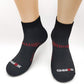 BERING Men's Athletic Ankle Socks Cushioned Quarter Running (6 Pairs)