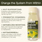 Greenhouse Juice Organic Inside Job Wellness Shots, Cold Pressed Digestive Aid with Apple Cider Vinegar, Lemon, Shots Juice Vegan & Gluten-Free (2 Oz, Pack of 12)