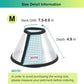 Cat Cone, Adjustable Recovery Pet Cone Elizabethan Collar for Cats Rabbit, 8.1 Inches Cat Cone Collar Soft, Protective Cat Cones to Stop Licking, Lightweight Practical Kitten Cone