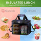 iknoe Large Foldable Cooler Bag, 8.5L Insulated Lunch Bag, Leakproof Lunch Cooler Tote with Multi-Bag Design Suitable for Beach, Picnic and Office Use, Galaxy 15-Can