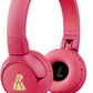 POGS Kids Wired Headphones | The Elephant 2 | Adjustable, Durable Headphones for Kids 3+ | Limited to 85 dB, Microphone | On-Ear | Music-Sharing Function Safe 3.5mm Audio Cable (3.2ft) (rPink)