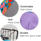 RIOUSSI Guinea Pig Hideout Hideaway Corner Fleece Toys Cage Accessories with Reversible Sides, Heart/Gray-Purple